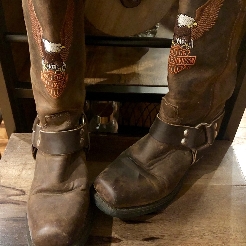 COPY - Vintage Harley Davidson Boots